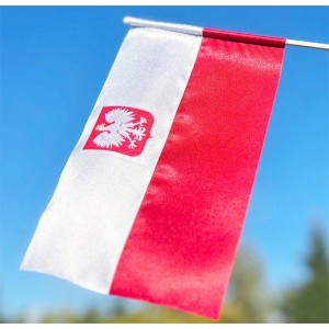 Flagietka Polski dla samochodu (F2AG), atlas